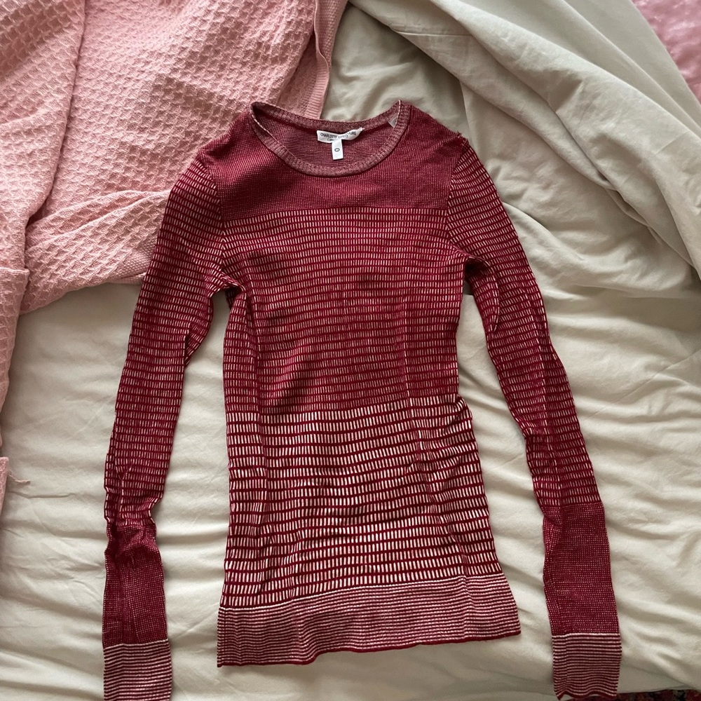 Charlotte Gainsbourg x Current/Elliott Merino Wool Pullover